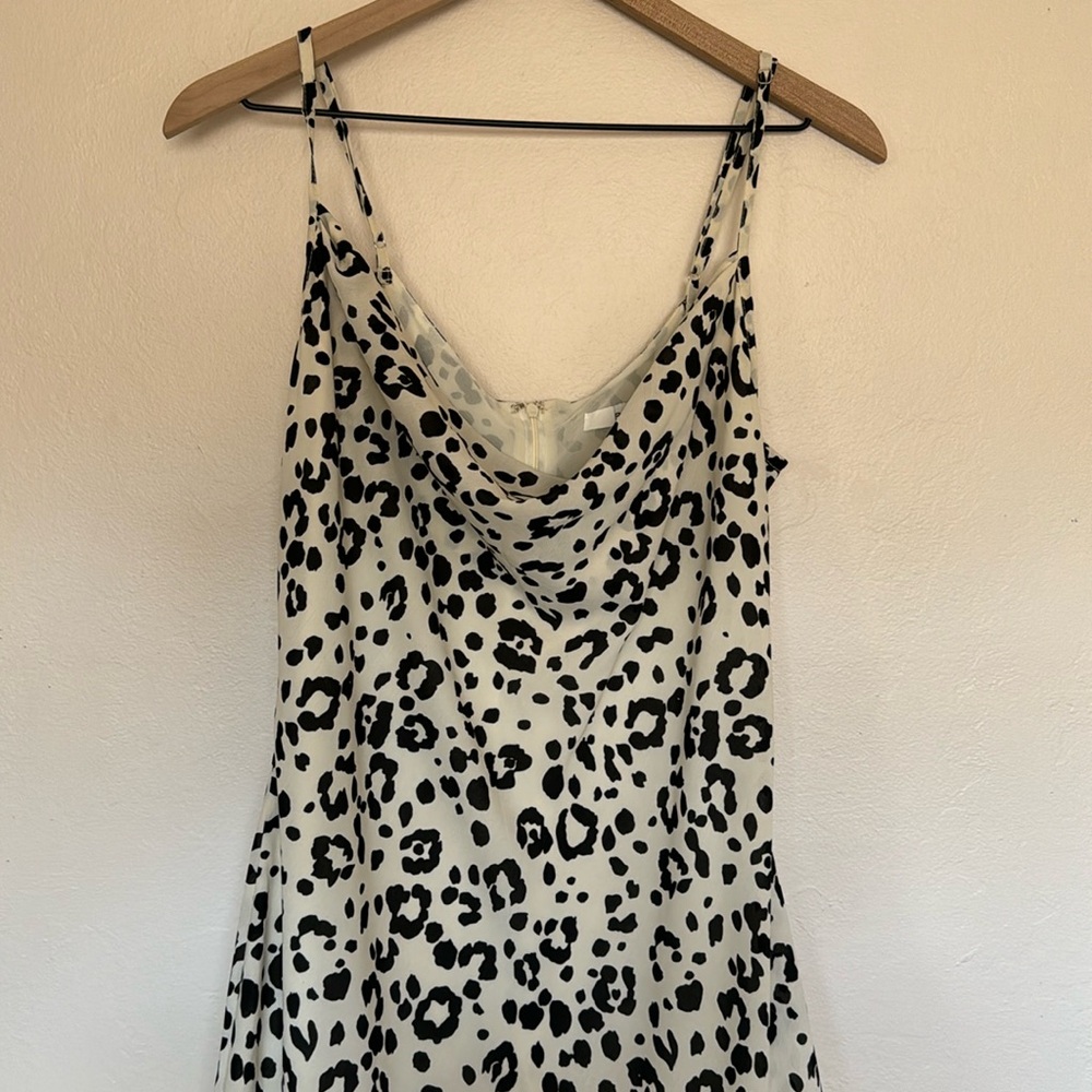 Leopard print dress